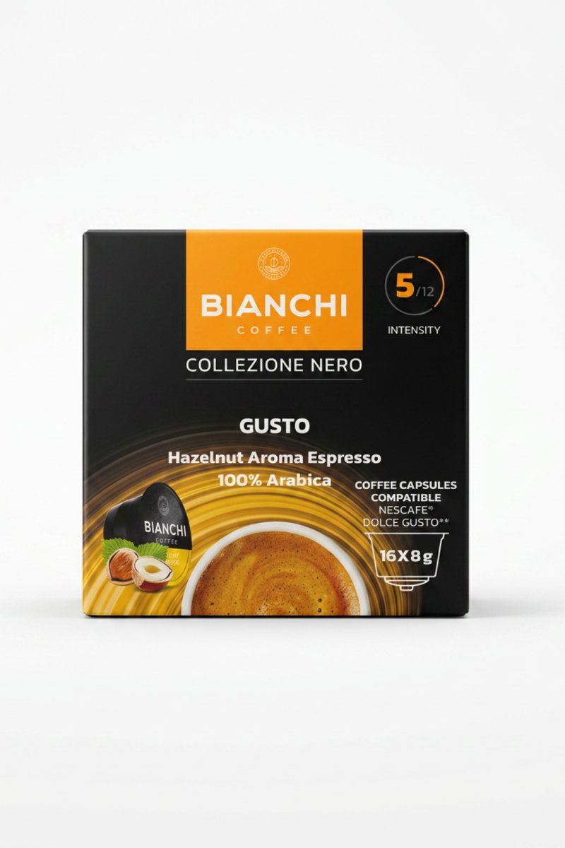 Капсули DG Bianchi Hazelnut Aroma Espresso 16 бр.
